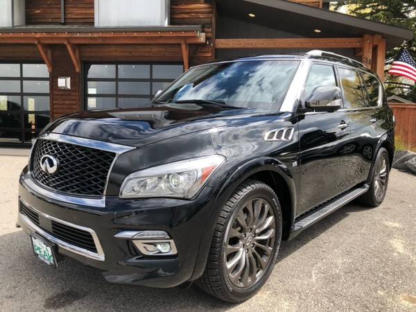 2015 Infiniti QX80 Limited Edition 400HP 5 6L One-Owner - cars & for sale in Bozeman, MT – photo 2