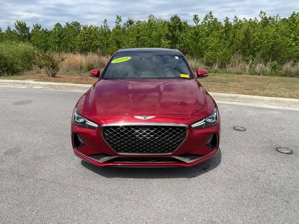 2019 Genesis G70 3 3T Advanced sedan Red - - by dealer for sale in Swansboro, NC – photo 3