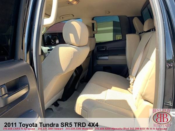 2011 TOYOTA TUNDRA SR5 TRD 4X4! WE FINANCE! EASY CREDIT APPROVAL!!!!!! for sale in N SYRACUSE, NY – photo 10