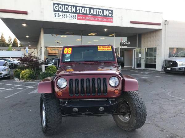 2008 Jeep Wrangler Unlimited Sahara 4x4 4dr SUV w/Side Airbag for sale in Rancho Cordova, CA – photo 2