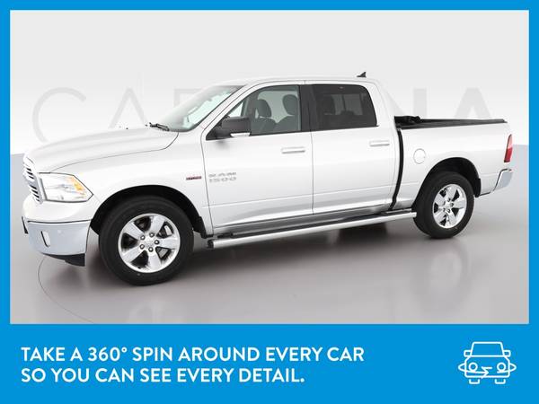 2017 Ram 1500 Crew Cab Big Horn Pickup 4D 5 1/2 ft pickup Silver for sale in Syracuse, NY – photo 3