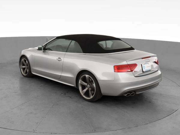 2015 Audi S5 Premium Plus Convertible 2D Convertible Silver -... for sale in Atlanta, GA – photo 7