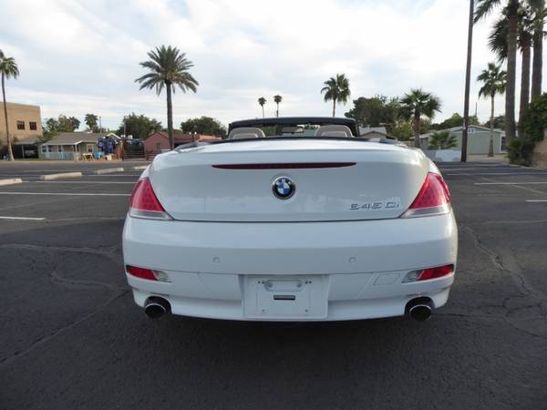 2005 BMW 6-SERIES 645CI 2DR CONVERTIBLE with Aluminum front/rear... for sale in Phoenix, AZ – photo 4