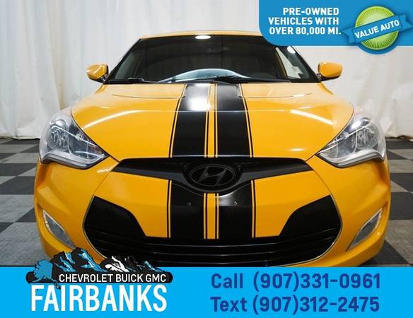 2012 Hyundai Veloster 3dr Cpe Auto w/Black Int - - by for sale in Fairbanks, AK – photo 4