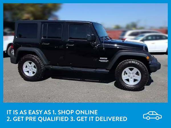 2017 Jeep Wrangler Unlimited Sport S Sport Utility 4D suv Black for sale in Yuba City, CA – photo 10