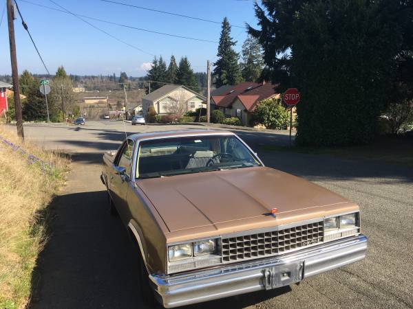 Beauty - 1982 El Camino - cars & trucks - by owner - vehicle... for sale in Olympia, WA – photo 3