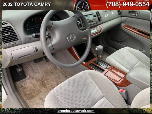 2002 TOYOTA CAMRY LE - - by dealer - vehicle for sale in Alsip, IL – photo 21