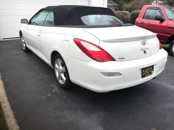 2007 Toyota Solara SLE Convertible! - cars & trucks - by owner -... for sale in Newark, DE – photo 4