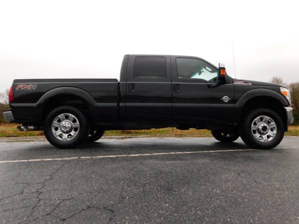 LIFTED 15 FORD F250 LARIAT CREW 6.7L POWERSTROKE TURBO DIESEL 4X4... for sale in KERNERSVILLE, NC – photo 3