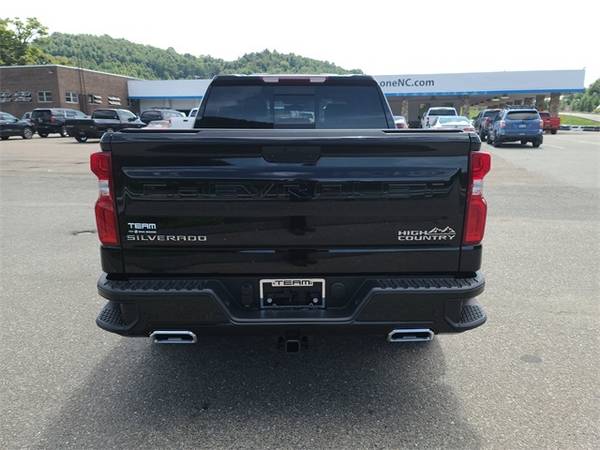 2019 Chevy Chevrolet Silverado 1500 High Country pickup Black - cars... for sale in Boone, NC – photo 6