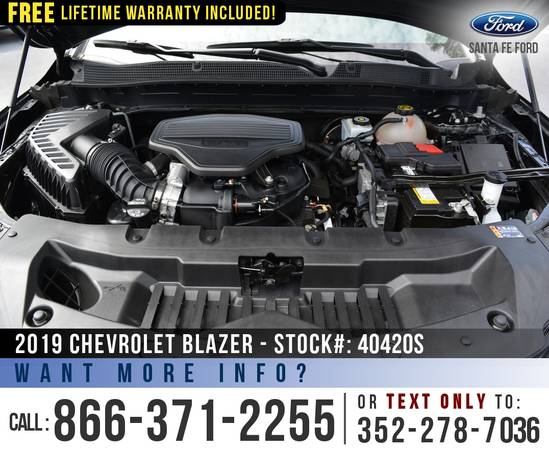 2019 Chevrolet Blazer *** Touchscreen, Apple CarPlay, SiriusXM *** -... for sale in Alachua, FL – photo 19
