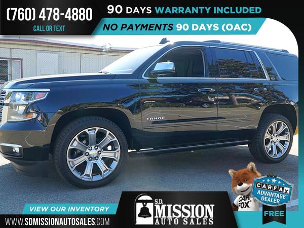 2015 Chevrolet Tahoe LTZ FOR ONLY $595/mo! - cars & trucks - by... for sale in Vista, CA – photo 6