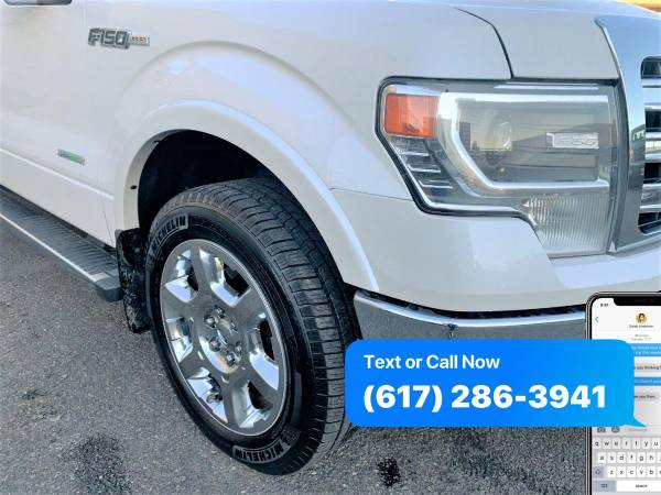 2014 Ford F-150 F150 F 150 Lariat 4x4 4dr SuperCrew Styleside 6 5 for sale in Somerville, MA – photo 5