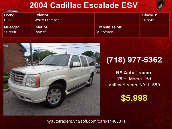 2004 Cadillac Escalade ESV 4dr AWD for sale in Valley Stream, NY – photo 24