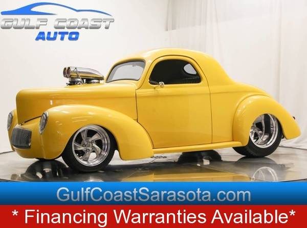 1941 Willys WILLYS CUSTOM HOT ROD 900HP LEATHER BLOWER L@@K for sale in Sarasota, FL