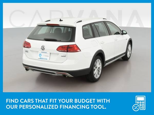 2017 VW Volkswagen Golf Alltrack TSI S Wagon 4D wagon White for sale in Other, OR – photo 8