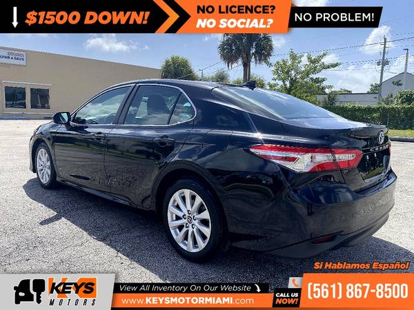302/mo - 2019 Toyota Camry Sdn LE Auto - - by dealer for sale in West Palm Beach, FL – photo 8