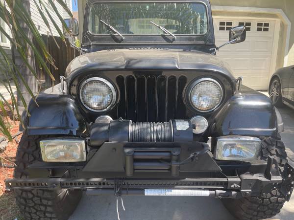 1985 Jeep CJ7 4x4 fuel injection converted - - by for sale in Tracy, CA – photo 2