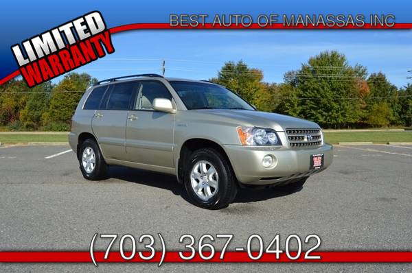 2001 TOYOTAHIGHLANDER LIMITED AWD ONE OWNER - cars & trucks - by... for sale in MANASSAS, District Of Columbia – photo 3
