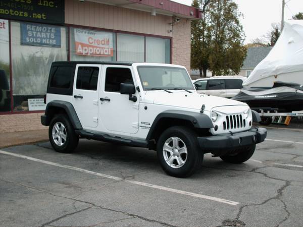 2012 Jeep Wrangler 4-dr unlimited - - by dealer for sale in Warwick, MA – photo 3