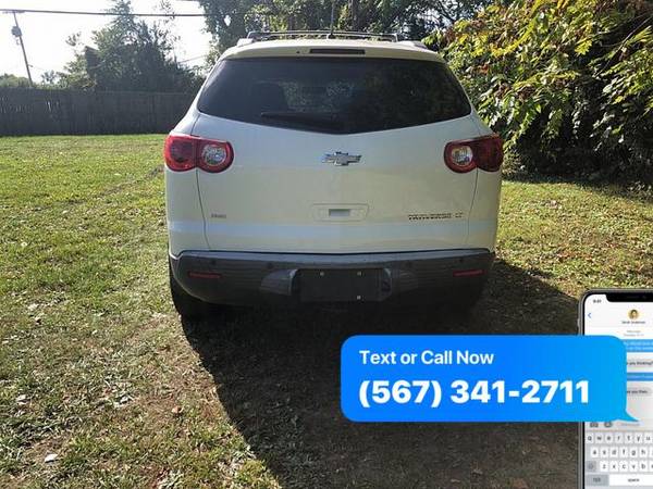 2012 Chevrolet Chevy Traverse 4d SUV AWD LT1 DC LOW PRICES WHY PAY... for sale in Northwood, OH – photo 5
