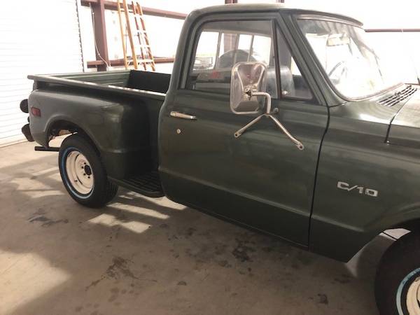 1969 Chevy C10 Stepside Pickup with Spare Tire Cover for sale in Cleveland, NC – photo 11