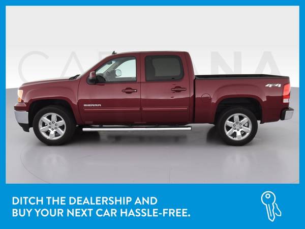 2013 GMC Sierra 1500 Crew Cab SLT Pickup 4D 5 3/4 ft pickup Red for sale in Buffalo, NY – photo 4