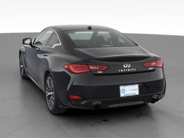 2018 INFINITI Q60 3.0t Luxe Coupe 2D coupe Black - FINANCE ONLINE -... for sale in Washington, District Of Columbia – photo 8