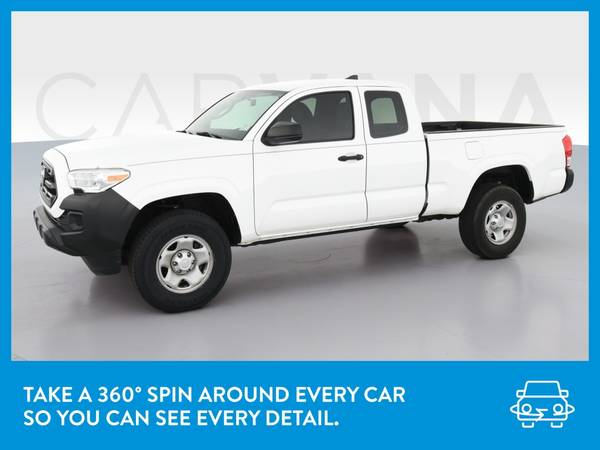 2016 Toyota Tacoma Access Cab SR Pickup 4D 6 ft pickup White for sale in Collinsville, CT – photo 3