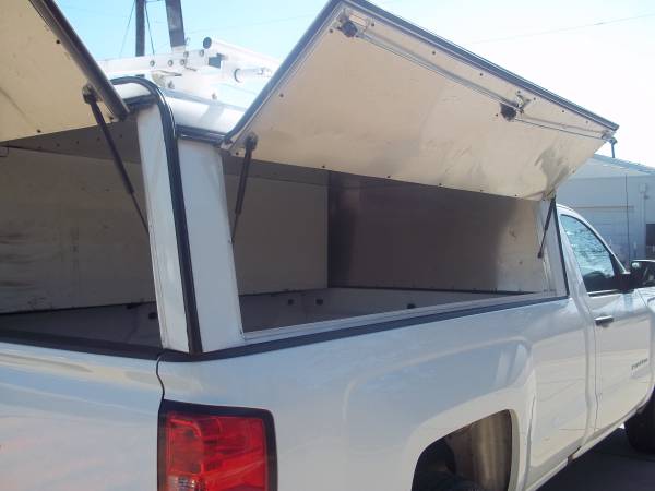 --- 2016 CHEVROLET SILVERADO --- Commercial Cap / Ladder Rack / 79k... for sale in Raleigh, NC – photo 7