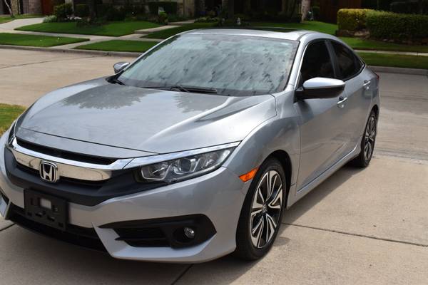 2016 honda civic ex 1.5turbo auto,clean title,abs,cd.39k mls. for sale in Frisco, TX
