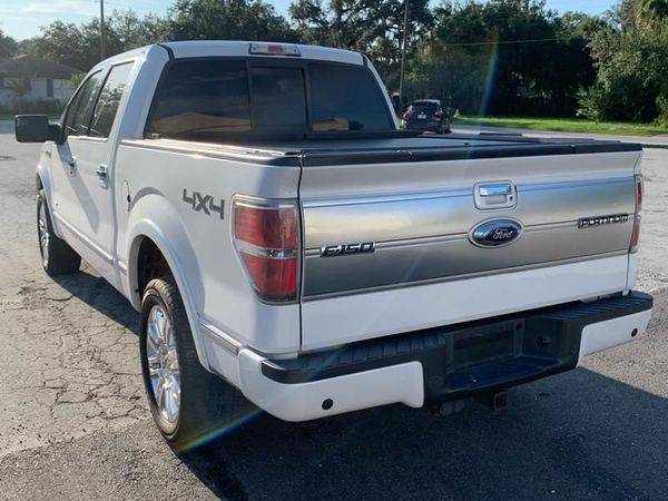 2011 Ford F-150 F150 F 150 Platinum 4x4 4dr SuperCrew Styleside 5.5... for sale in TAMPA, FL – photo 5