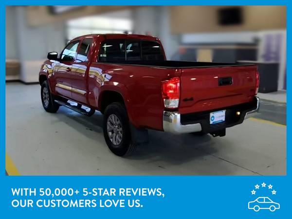 2017 Toyota Tacoma Access Cab SR5 Pickup 4D 6 ft pickup Red for sale in Montebello, CA – photo 6