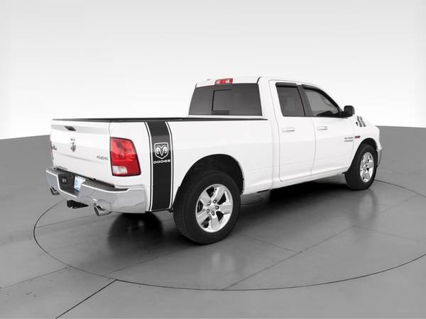 2014 Ram 1500 Quad Cab Big Horn Pickup 4D 6 1/3 ft pickup White - -... for sale in Chico, CA – photo 11
