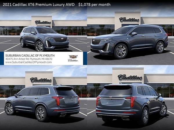 2021 Cadillac XT6 XT 6 XT-6 Premium Luxury AWD FOR ONLY 1, 089/mo! for sale in Plymouth, MI – photo 17
