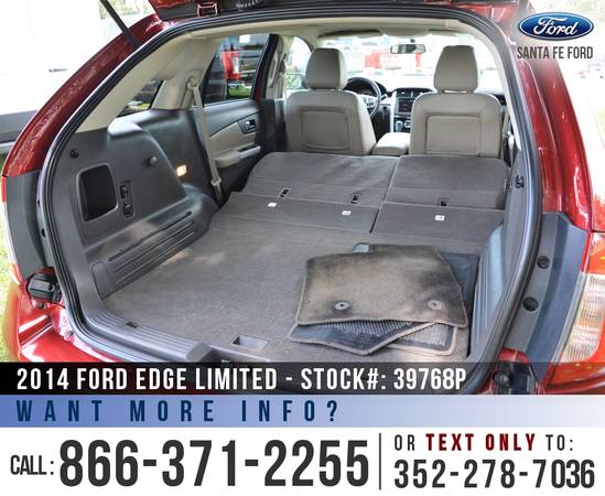 *** 2014 FORD EDGE LIMITED SUV *** Cruise - Leather Seats - SYNC for sale in Alachua, FL – photo 21