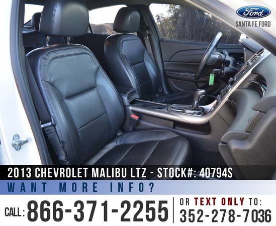*** 2013 Chevrolet Malibu LTZ *** Remote Start - Camera - Sunroof -... for sale in Alachua, FL – photo 22