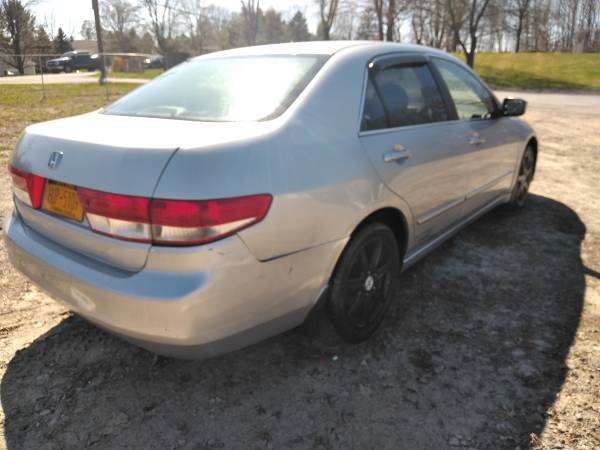 03 honda accord 6cyl 3 0 vtec 169k w black rims - - by for sale in Vails Gate, NY – photo 3