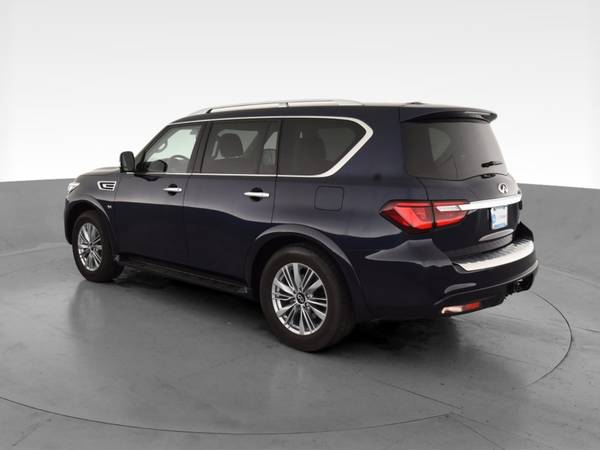 2019 INFINITI QX80 LUXE Sport Utility 4D suv Blue - FINANCE ONLINE -... for sale in Chicago, IL – photo 7