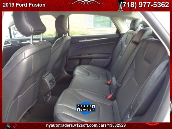2019 Ford Fusion Titanium FWD - cars & trucks - by dealer - vehicle... for sale in Valley Stream, NY – photo 11