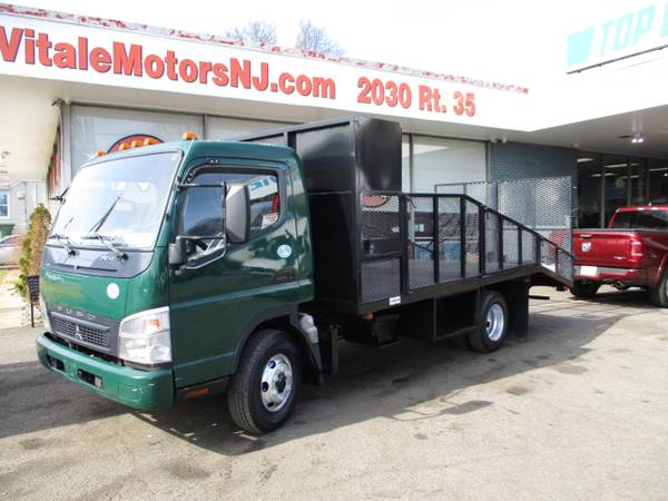2008 Mitsubishi Fuso FE145 DOVETAIL, LANDSCAPE TRUCK, DIESEL 76K for sale in south amboy, VT – photo 18