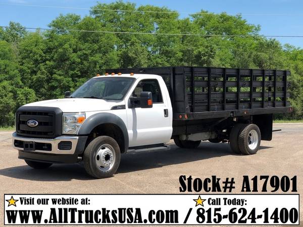 FLATBED & STAKE SIDE TRUCKS / CAB AND CHASSIS PICKUP 4X4 Gas Diesel... for sale in saginaw, MI – photo 3