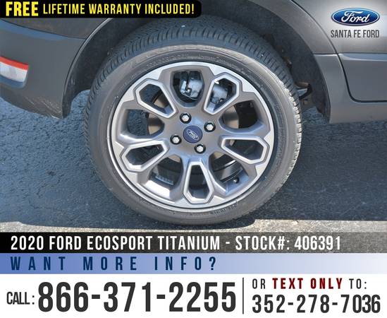 *** 2020 FORD ECOSPORT TITANIUM *** SAVE Over $5,000 off MSRP! -... for sale in Alachua, FL – photo 8