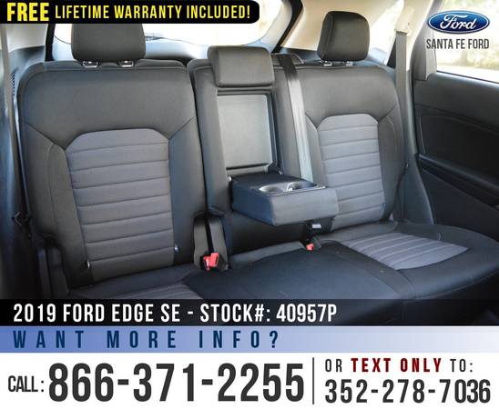 2019 FORD EDGE SE Ecoboost - Backup Camera - Tinted Windows for sale in Alachua, FL – photo 20