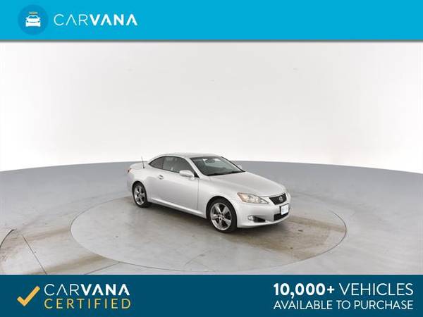 2010 Lexus IS IS 350 Sport Convertible 2D Convertible SILVER - FINANCE for sale in Atlanta, CA – photo 9