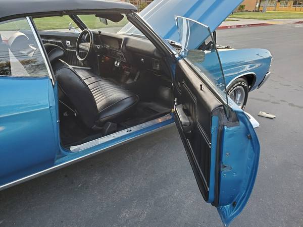 1971 convertible chevelle 350 motor, power top - - by for sale in Rio Linda, CA – photo 14