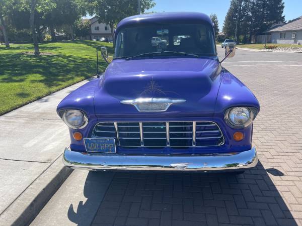 1955 Chevrolet panel truck 350V8 Automatic runs great Very nice for sale in Ripon, CA – photo 5