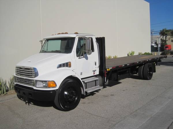 Sterling Acterra 26' Flatbed Stake Bed Flat Bed 24' F750... for sale in Long Beach, CA – photo 2