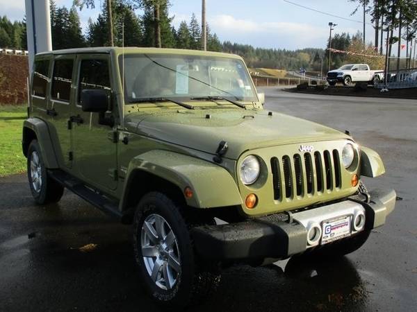 ONLY 20K MILES 2013 Jeep Wrangler 4x4 4WD Unlimited Sahara SUV -... for sale in Shelton, WA – photo 7