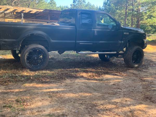 Lifted 2000 Ford F-250 7.3 diesel - cars & trucks - by owner -... for sale in Halifax, NC – photo 5